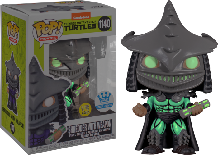 Funko Pop! Teenage Mutant Ninja Turtles II: The Secret Of The Ooze - Super Shredder with Ooze Glow in the Dark #1140 - Pop Basement