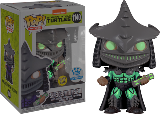 Funko Pop! Teenage Mutant Ninja Turtles II: The Secret Of The Ooze - Super Shredder with Ooze Glow in the Dark #1140 - Pop Basement