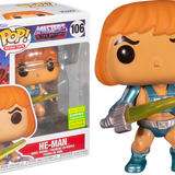 Funko Pop! Masters of the Universe - Laser Power He-Man #106 (2022 Summer Convention Exclusive) - Pop Basement