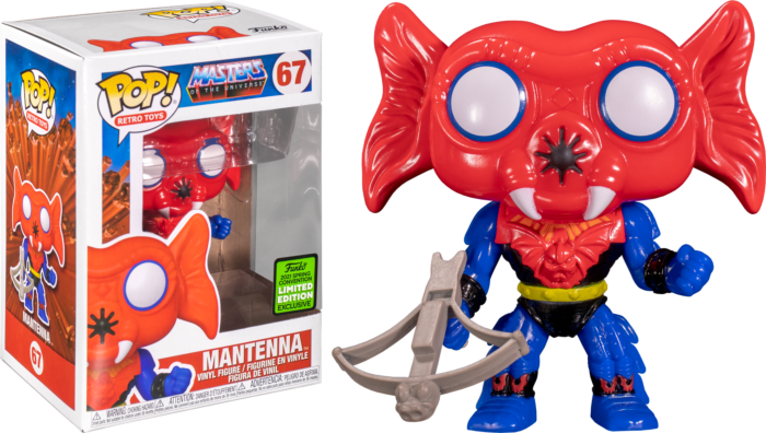 Funko Pop! Masters of the Universe - Mantenna #67 (2021 Spring Convention Exclusive) - Pop Basement