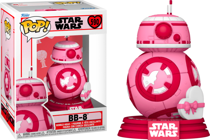 Funko Pop! Star Wars - BB-8 Valentine's Day #590 - Pop Basement
