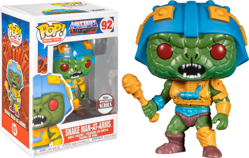 Funko Pop! Masters of the Universe - Snake Man-At-Arms #92 - Pop Basement
