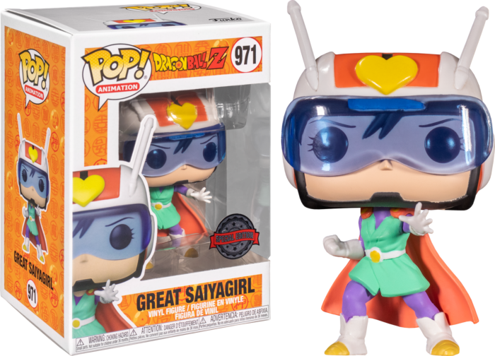 Funko Pop! Dragon Ball Z - Great Saiyaman & Saiyagirl (+ Box of 6 Mystery Exclusive Pop! Vinyl Figures) - Pop Basement