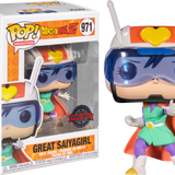 Funko Pop! Dragon Ball Z - Great Saiyaman & Saiyagirl (+ Box of 6 Mystery Exclusive Pop! Vinyl Figures) - Pop Basement