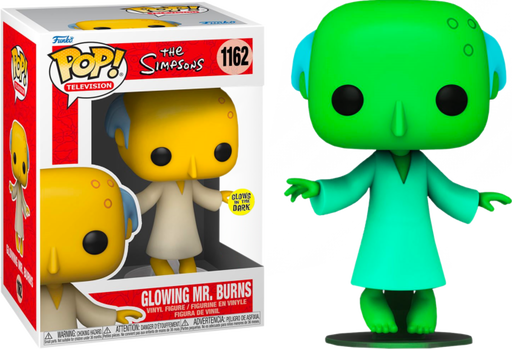 Funko Pop! The Simpsons - Glowing Mr. Burns Glow in the Dark #1162 - Chase Chance - Pop Basement