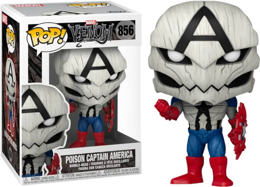 Funko Pop! Venom - Poison Captain America #856 - Pop Basement