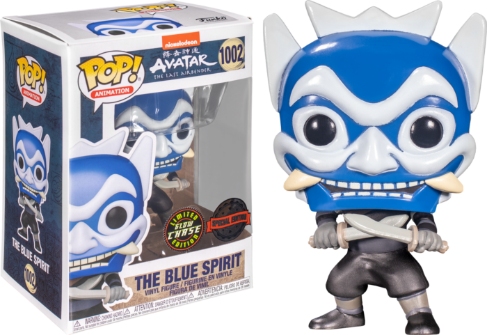 Funko Pop! Avatar: The Last Airbender - Zuko with Blue Spirit Mask #1002 - Chase Chance - Pop Basement