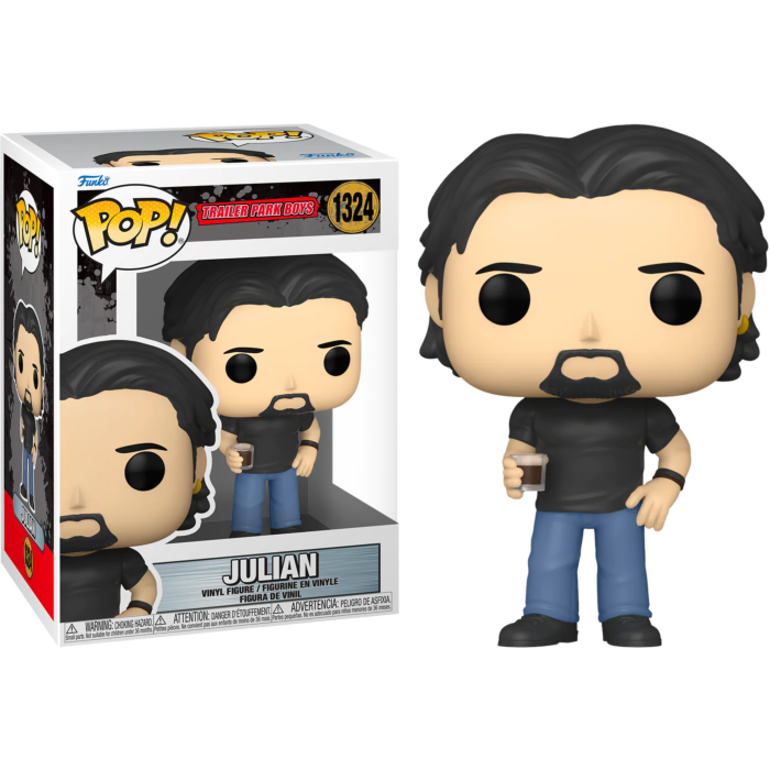 Funko Pop! Trailer Park Boys - Julian with Drink #1324 - Pop Basement