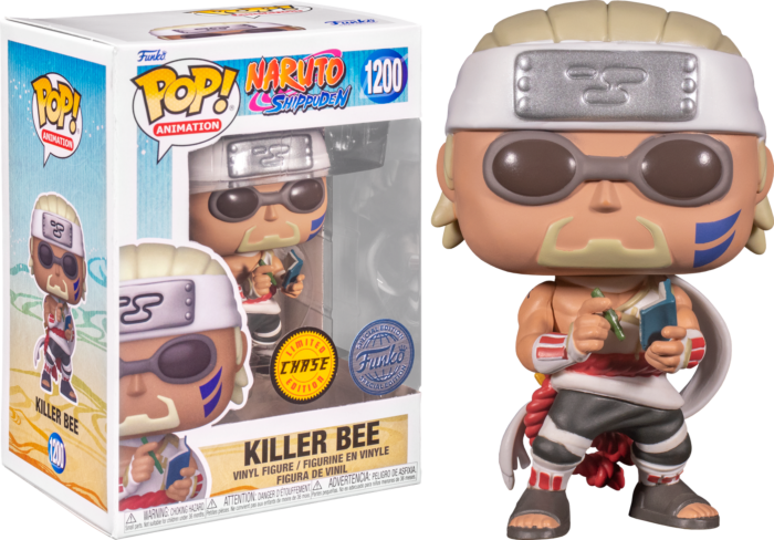 Funko Pop! Naruto: Shippuden - Killer Bee #1200 - Chase Chance - Pop Basement