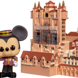 Funko Pop! Town - Walt Disney World: 50th Anniversary - Mickey Mouse with Hollywood Tower Hotel #31 - Pop Basement