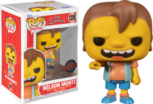 Funko Pop! The Simpsons - Nelson Muntz #1205 - Pop Basement