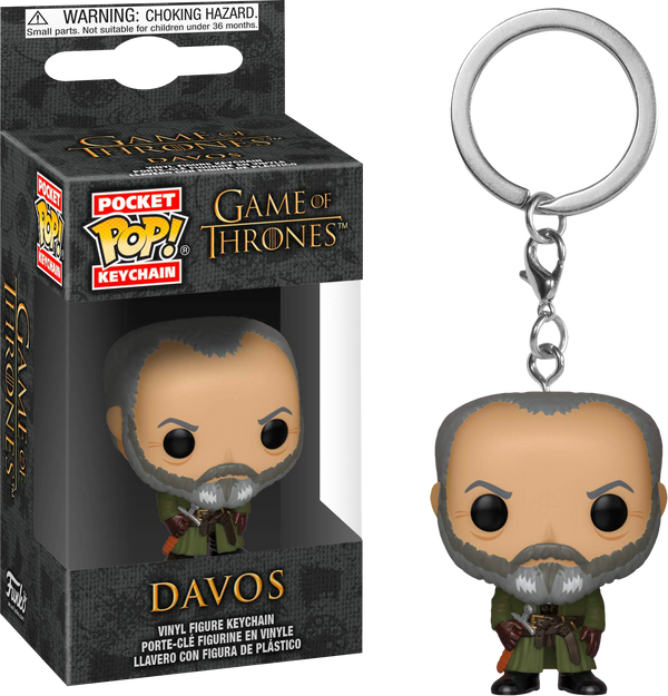 Funko Pocket Pop! Keychain - Game of Thrones - Davos - Pop Basement