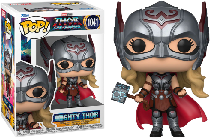 Funko Pop! Thor 4: Love and Thunder - Mighty Thor #1041 - Pop Basement