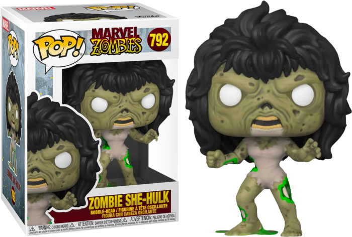 Funko Pop! Marvel Zombies - She-Hulk Zombie #792 - Pop Basement