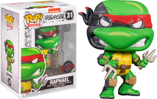 Funko Pop! Teenage Mutant Ninja Turtles (1984) - Raphael Comic #31 - Chase Chance - Pop Basement