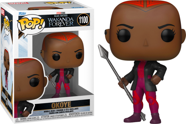 Funko Pop! Black Panther 2: Wakanda Forever - Okoye #1100 - Pop Basement