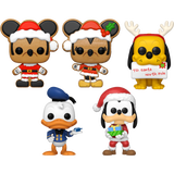 Funko Pop! Disney: Holiday - Mickey & Minnie with Friends - Bundle (Set of 5) - Pop Basement