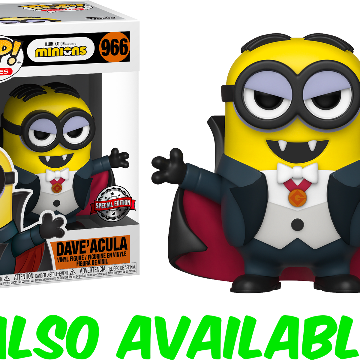 Funko Pop! Minions Universal Monsters - Creature Mel #968 - Pop Basement