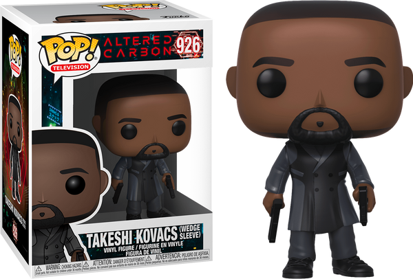 Funko Pop! Altered Carbon - Takeshi Kovacs (Wedge Sleeve) #926 - Pop Basement