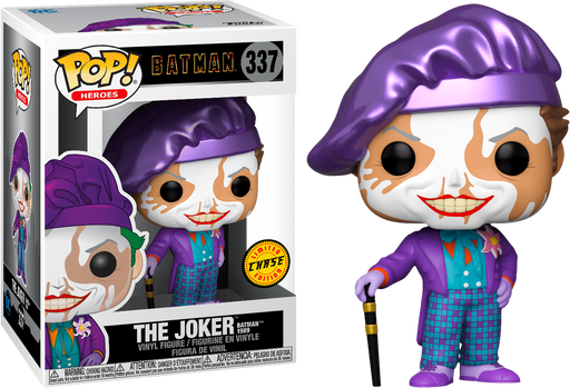 Funko Pop! Batman (1989) - The Joker #337 - Chase Chance - Pop Basement