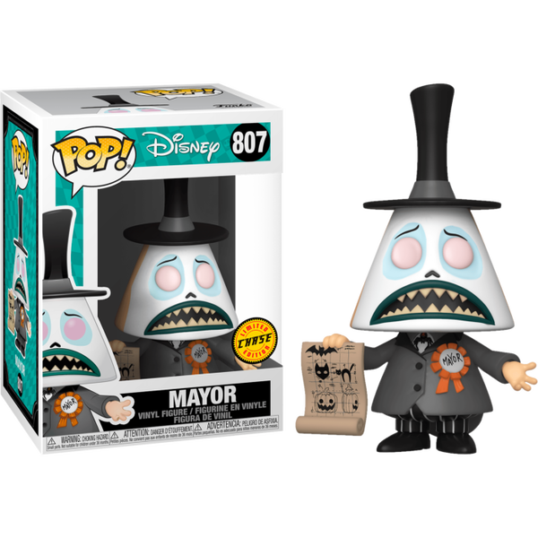 Funko Pop! The Nightmare Before Christmas - Mayor with Megaphone #807 - Chase Chance - Pop Basement