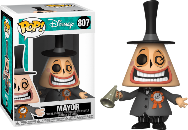 Funko Pop! The Nightmare Before Christmas - Mayor with Megaphone #807 - Chase Chance - Pop Basement