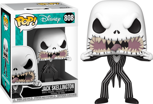 Funko Pop! The Nightmare Before Christmas - Jack Skellington with Scary Face #808 - Pop Basement