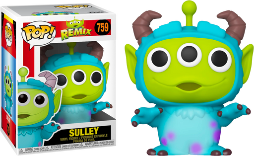 Funko Pop! Pixar - Alien Remix Sulley #759 - Pop Basement
