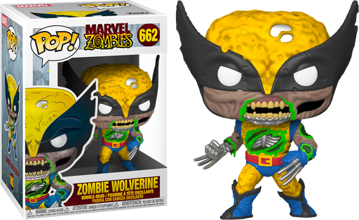 Funko Pop! Marvel Zombies - Wolverine Zombie #662 - Pop Basement