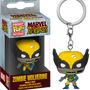 Funko Pocket Pop! Keychain - Marvel Zombies - Wolverine Zombie - Pop Basement