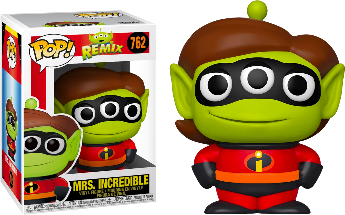 Funko Pop! Pixar - Alien Remix Elastigirl #762 - Pop Basement