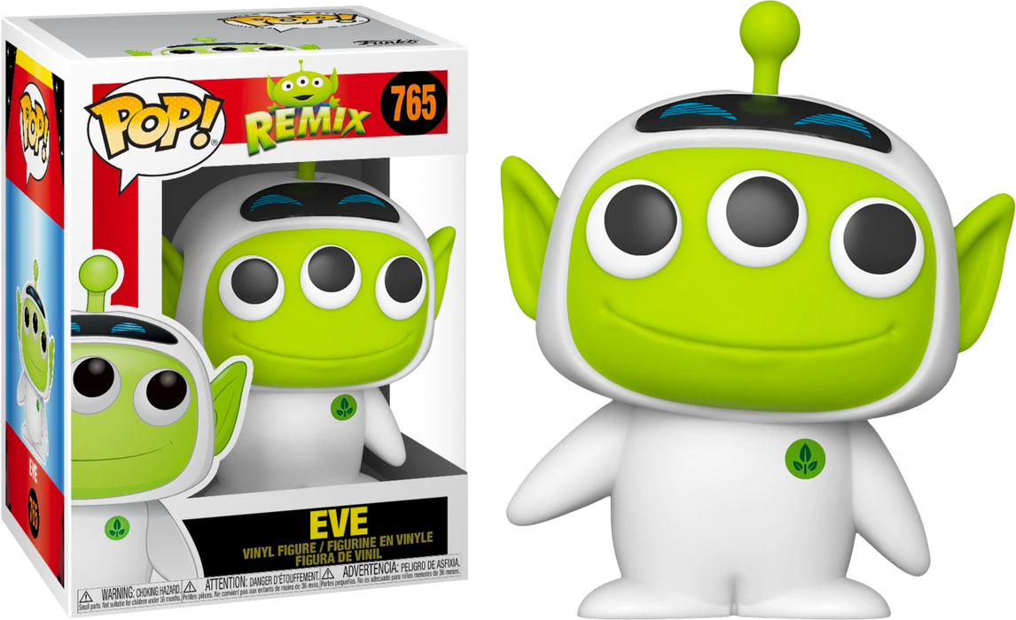 Funko Pop! Pixar - Alien Remix Eve #765 - Pop Basement
