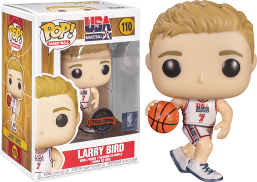 Funko Pop! NBA Basketball - Larry Bird 1992 Team USA Jersey #110 - Pop Basement