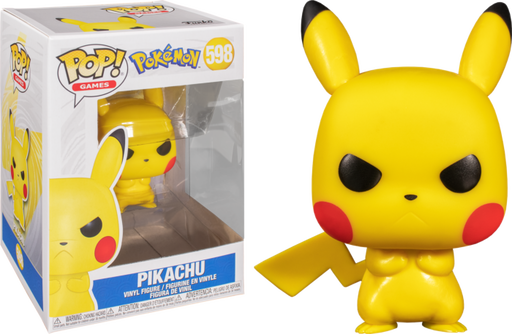 Funko Pop! Pokemon - Pikachu Grumpy #598 - Pop Basement
