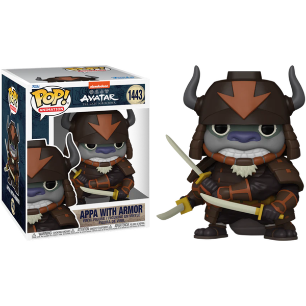 Funko Pop!  Avatar: The Last Airbender - Appa with Armor Super Sized 6" #1443 - Pop Basement