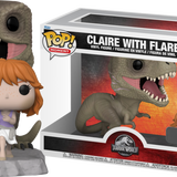 Funko Pop! Jurassic World: Dominion - Claire with Flare Movie Moment #1223 - Pop Basement