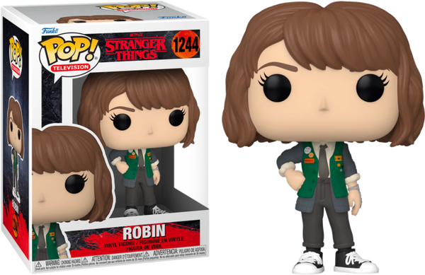 Funko Pop! Stranger Things 4 - Robin #1244 - Pop Basement