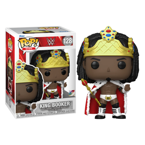 Funko Pop! WWE - King Booker #128 - Pop Basement