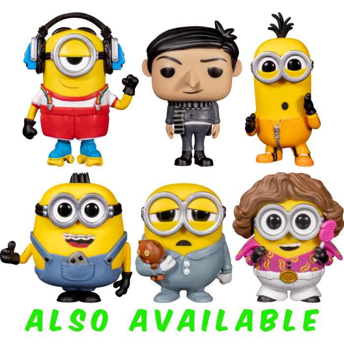 Funko Pop! Minions 2: The Rise Of Gru - Roller Skating Stuart #902 - Pop Basement