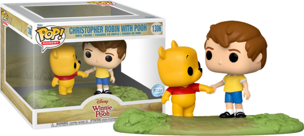 Funko Pop! Winnie the Pooh - Christopher Robin with Pooh Moment - 2-Pack #1306 - Pop Basement