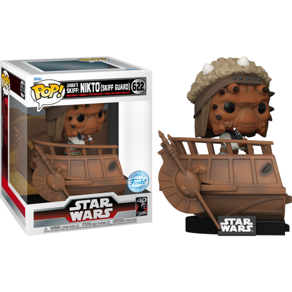 Funko Pop! Star Wars Episode VI: Return of the Jedi - Nikto (Skiff Guard) Jabba's Skiff 40th Anniversary Build-A-Scene Deluxe #622 - Pop Basement