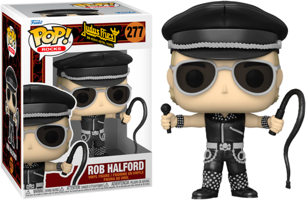 Funko Pop! Judas Priest - Rob Halford #277 - Pop Basement