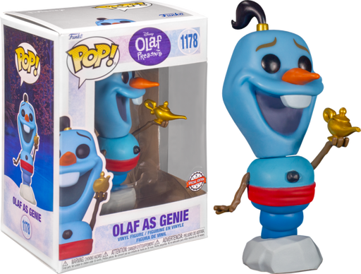 Funko Pop! Olaf Presents: Aladdin - Olaf as Genie #1178 - Pop Basement