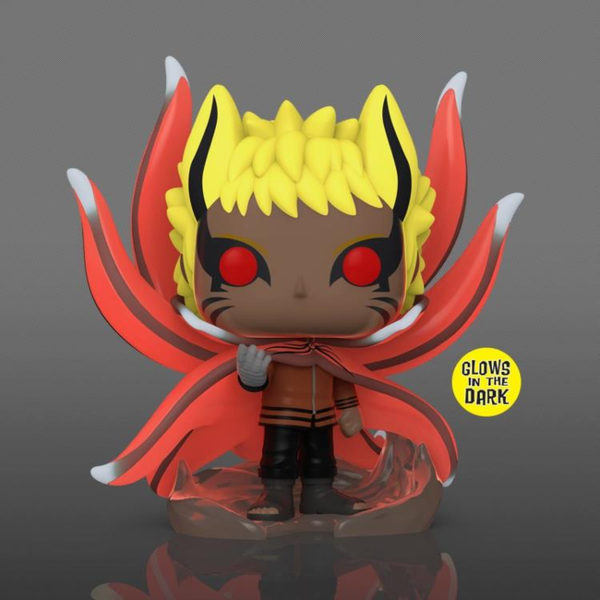 Funko Pop! Boruto: Naruto Next Generations - Naruto (Baryon Mode) Glow in the Dark 6" Super Sized #1361 - Pop Basement