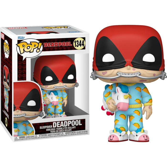 Funko Pop! Deadpool - Sleepover Deadpool #1344 - Pop Basement