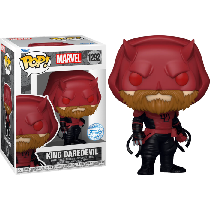 Funko Pop! Marvel Comics - King Daredevil #1292 - Pop Basement