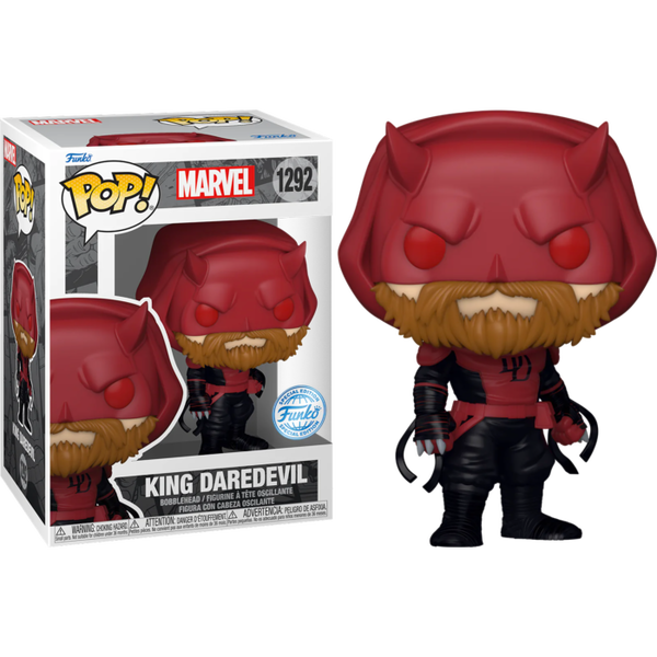 Funko Pop! Marvel Comics - King Daredevil #1292 - Pop Basement