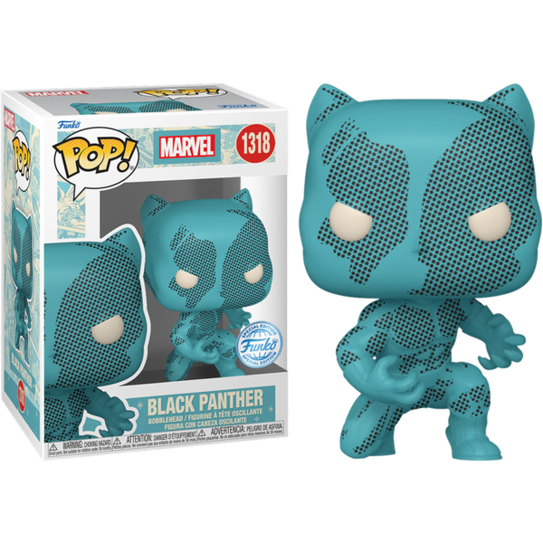 Funko Pop! Marvel - Retro Reimagined Black Panther Disney 100th #1318 - Pop Basement