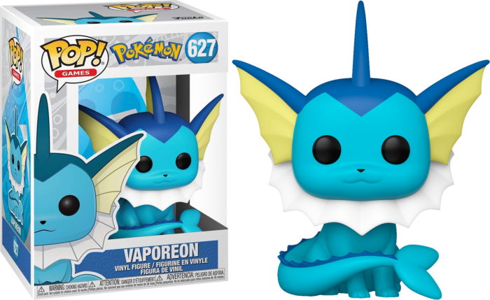 Funko Pop! Pokemon - Vaporeon #627 - Pop Basement