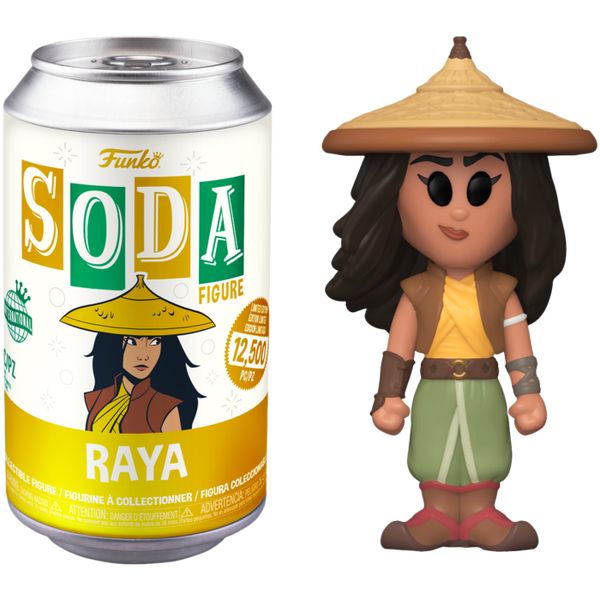 Funko - Raya and the Last Dragon (2021) - Raya SODA Vinyl Figure in Collector Can (International Edition) - Pop Basement